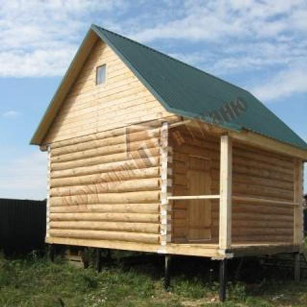 Баня 3*6 м с тамбуром