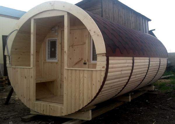 Баня - бочка