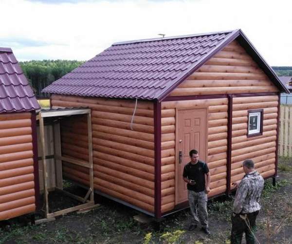 Баня модульная