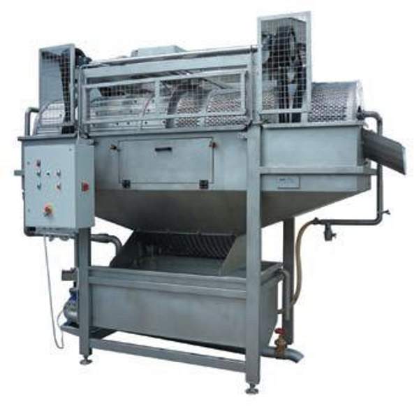 Барабанная моечная установка для огурцов