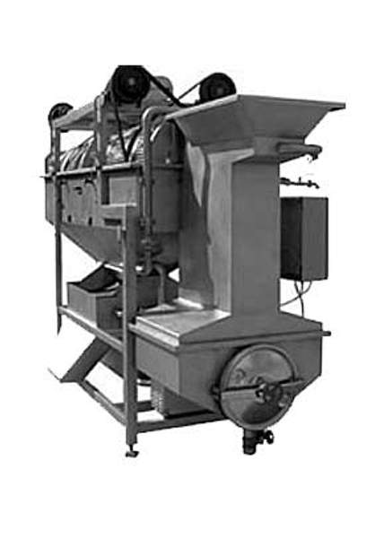 Барабанная стержневая моечная установка для пропашных овощей