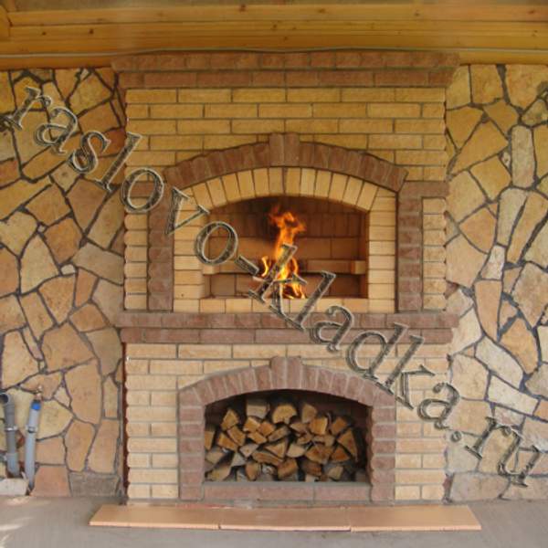 Барбекю из кирпича 002