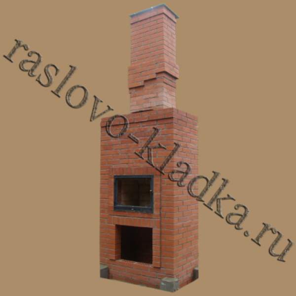 Барбекю из кирпича 003