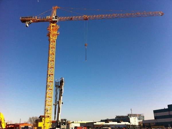 Башенный кран zoomlion tc6016a-8