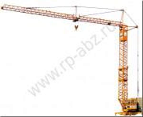Башенные краны быстромонтируемые с нижним поворотным устройством QTK