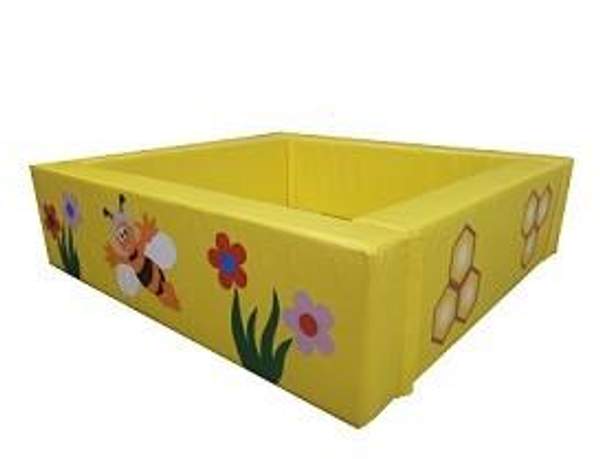 Бассейн квадратный с аппликацией