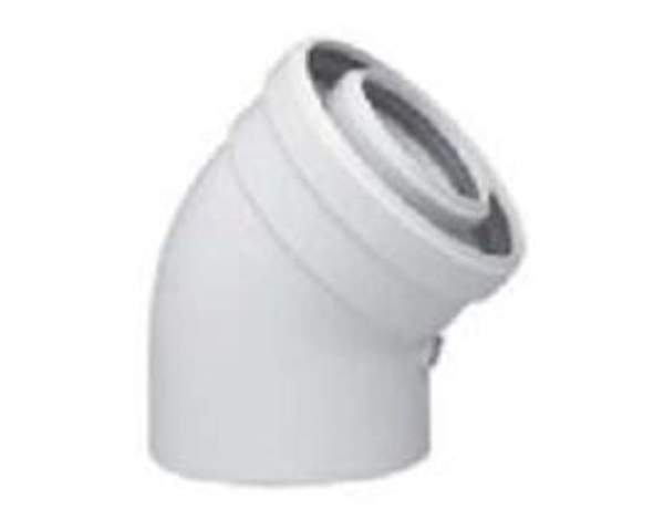 Baxi Коаксиальный отвод 45°, диам. 125/80, HT