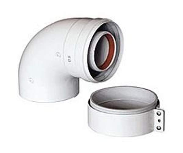 Baxi Коаксиальный отвод 90°, диам. 60/100 мм, без муфты