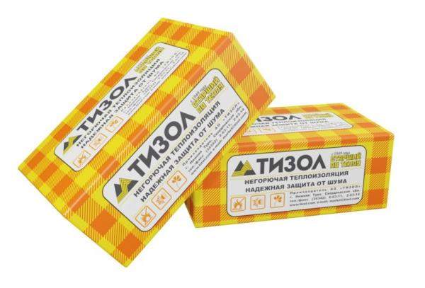 Базальтовый утеплитель Тизол Euro Фасад Оптима 1000х600х50 мм / 6 пл.