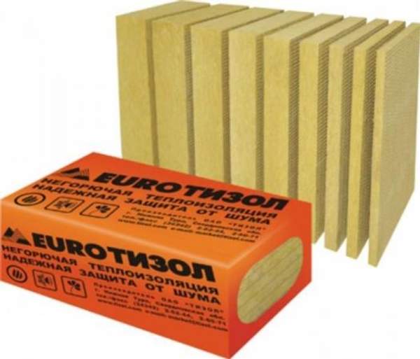 Базальтовый утеплитель Тизол Euro РУФ В 170 1000x600x50 / 4 пл.