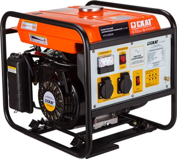 Бензиновая электростанция УГБ-3200И 3.2 кВт инверторный