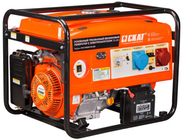 Бензиновая электростанция УГБ-7500ЕT/7,5кВт 7.5 кВт