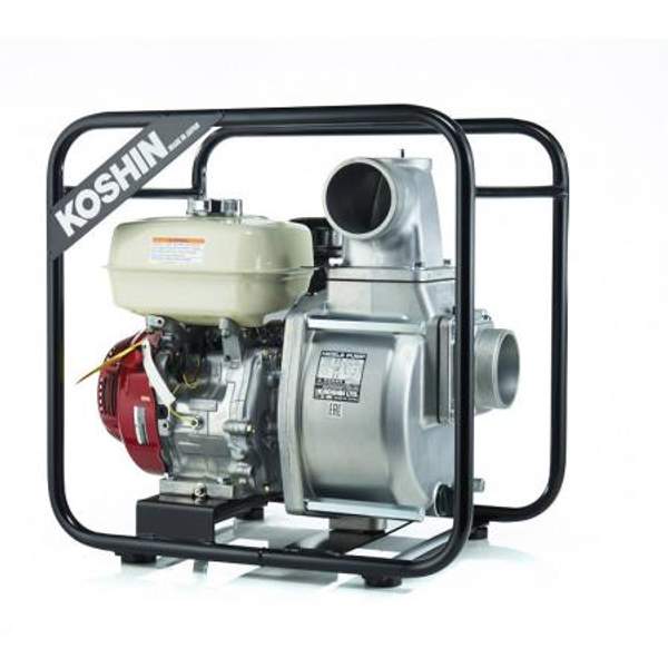 Бензиновая мотопомпа для сильно-загрязненных вод Koshin STH-100X o/s