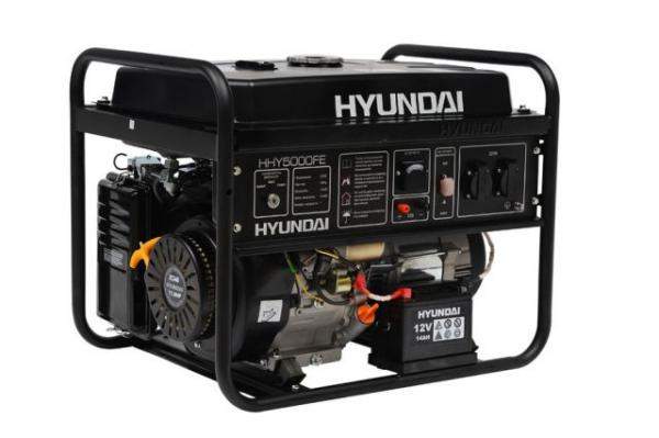 Бензиновый генератор HYUNDAI HHY 5000FE 4 кВт