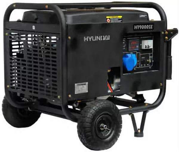 Бензиновый генератор HYUNDAI HY 9000SER 6 кВт