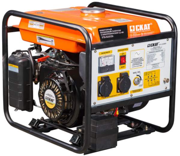 Бензиновый генератор УГБ-3200ЕИ 3.2 кВт инверторный