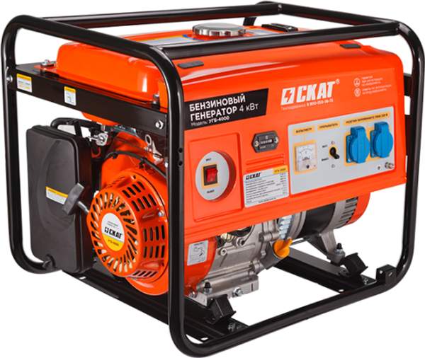 Бензиновый генератор УГБ-4000 4 кВт