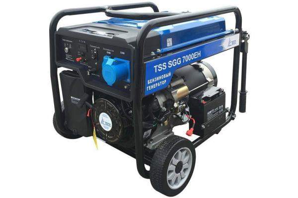 Бензогенератор SGG 7000 EH