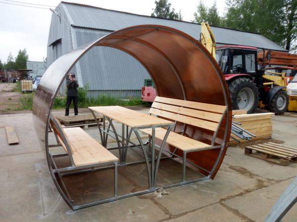 Беседка Арбуз