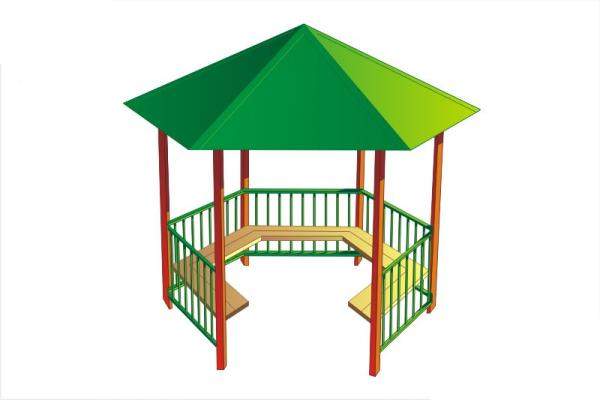 Беседка Гекса