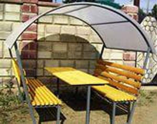 Беседка из поликарбоната