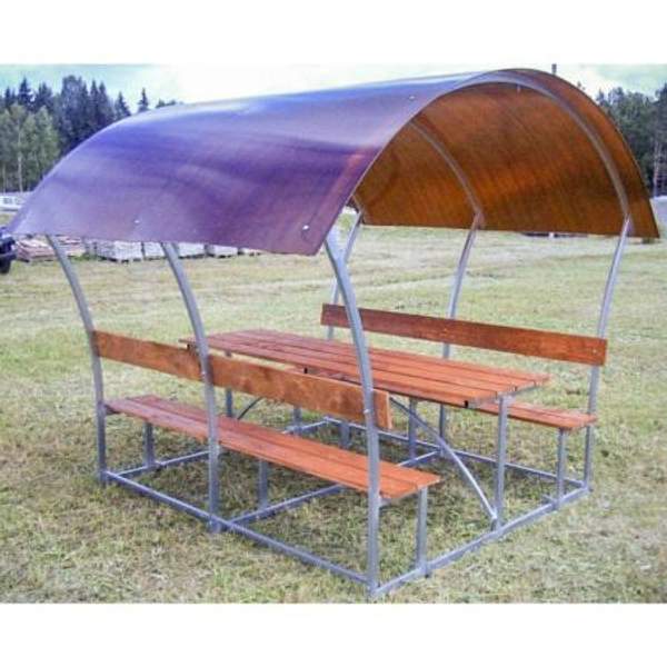 Беседка садовая летняя Астра 2м