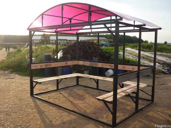 Беседка Семейная без фронтонов