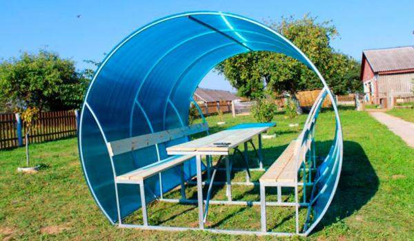 Беседки в Новомосковске.