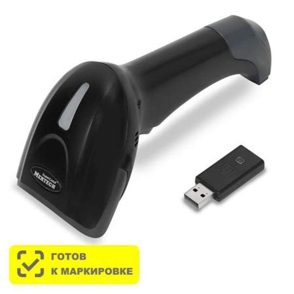 Беспроводной сканер штрих кода Mertech CL-2310 BLE Dongle P2D USB Black