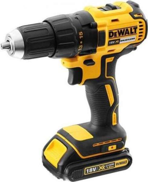Бесщеточная дрель-шуруповерт Dewalt 18.0 В XR DCD777S2T