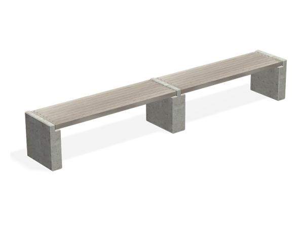 Бетонная скамейка С-72/2
