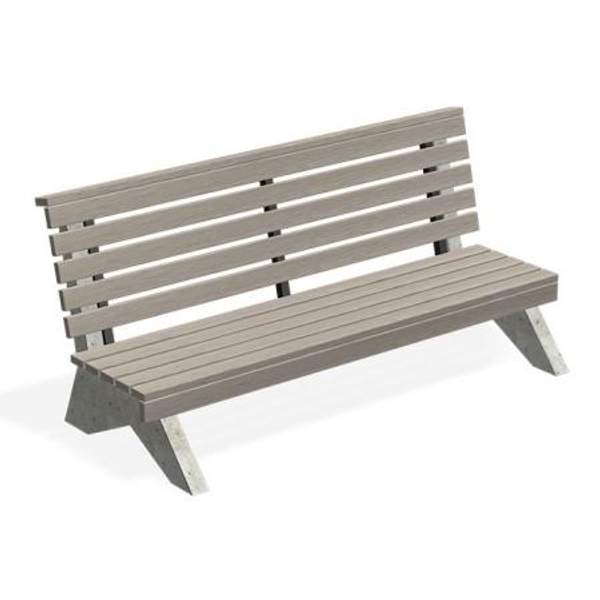 Бетонная скамейка С-79