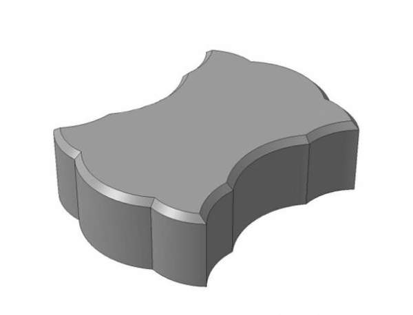 Бетонная тротуарная плитка Паркет с доставкой в Пушкино