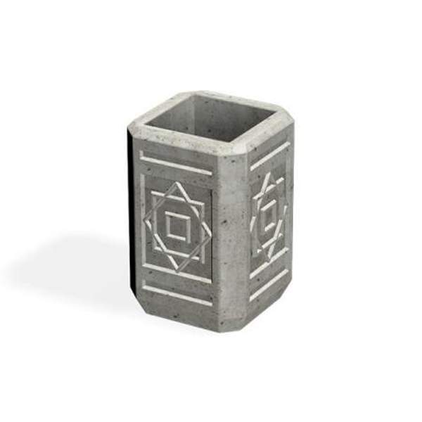 Бетонная урна у-36