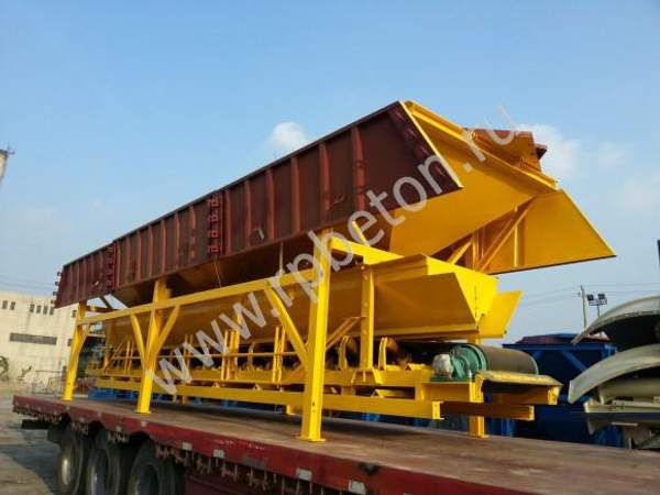 Бетонный завод (БРУ) стационарный скиповый 25 куб/час