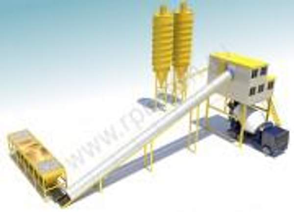 Бетонный завод HZS 120 / 2