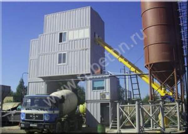 Бетонный завод HZS 120D