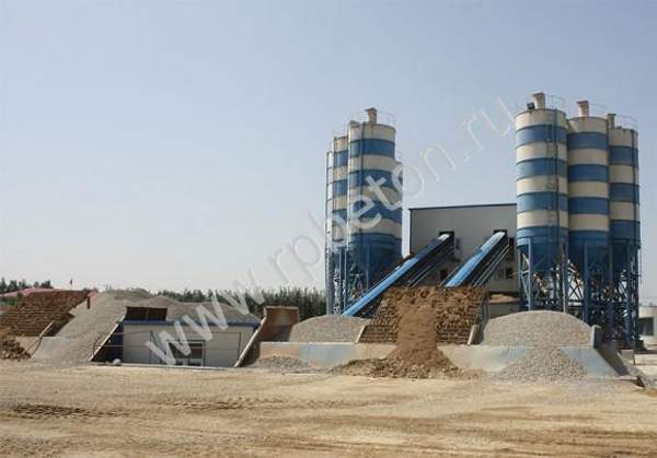 Бетонный завод HZS 90