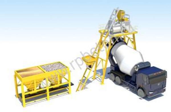 Бетонный завод, производительностью 20 м3 в час