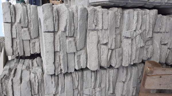 Бетонные декоративные блоки для забора "Скала" 300*300*200