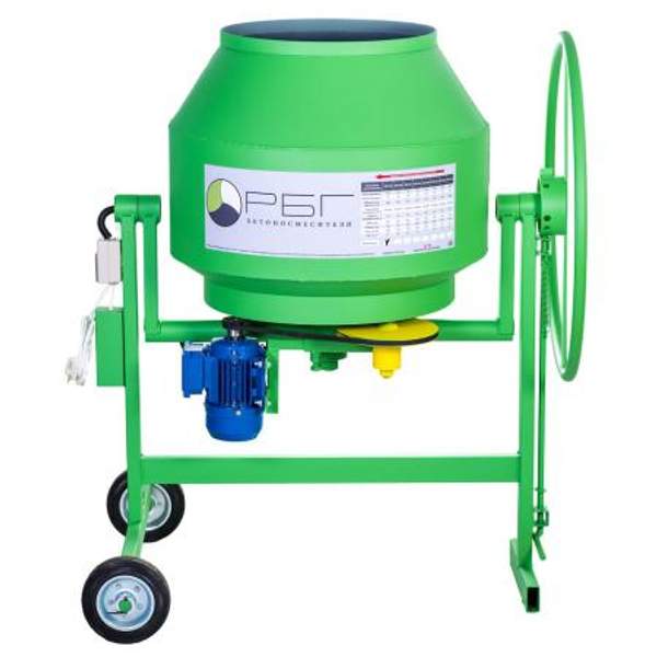Бетономешалка РБГ-100 бетоносмеситель 100 л (70 литров)
