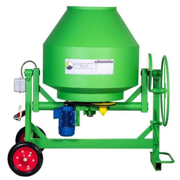 Бетономешалка РБГ-500 бетоносмеситель 500 л (350 литров)