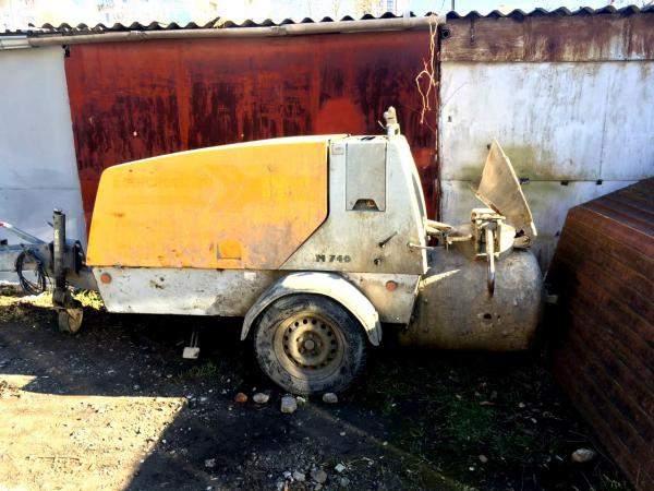 Бетононасос Putzmeister 740 (2 поколения)