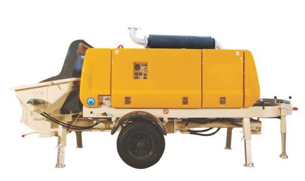 Бетононасос стационарный электрический