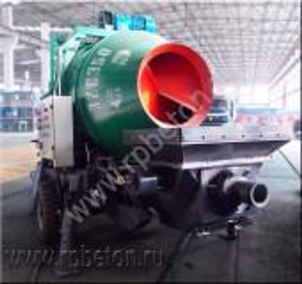 Бетононасосы совмещенные с бетономешалкой в наличии