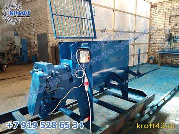 Бетоносмеситель одновальный БП-1Г-375 (без скипа)