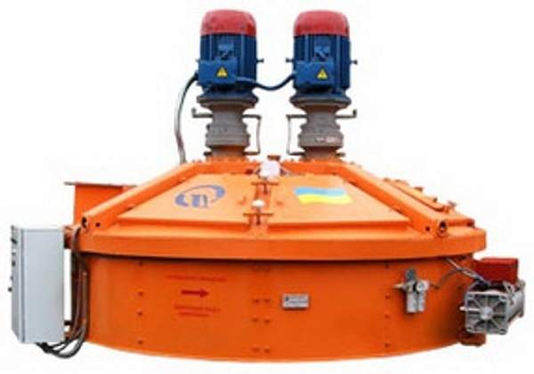 Бетоносмеситель принудительного действия планетарно-роторный СБ-242-8М объем 1500 л