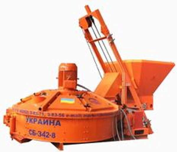 Бетоносмесительный блок СБ-342-8М производительность 60 м³/ч