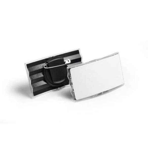 Бейдж Durable Convex, с магнитным клипом, 40 x 75 мм, акрил D8128-58