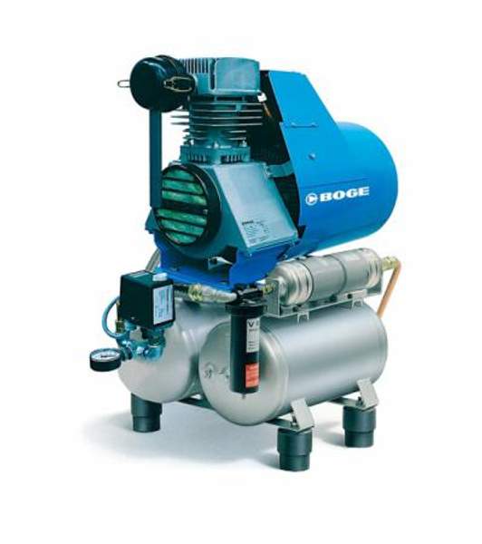 Безмасляные поршневые компрессоры BSO 480 DM - BSOL 480 DM, с 2 ресиверами, мембранный осушитель, производительность 339 - 367 л/мин, давление 8 - 10 бар